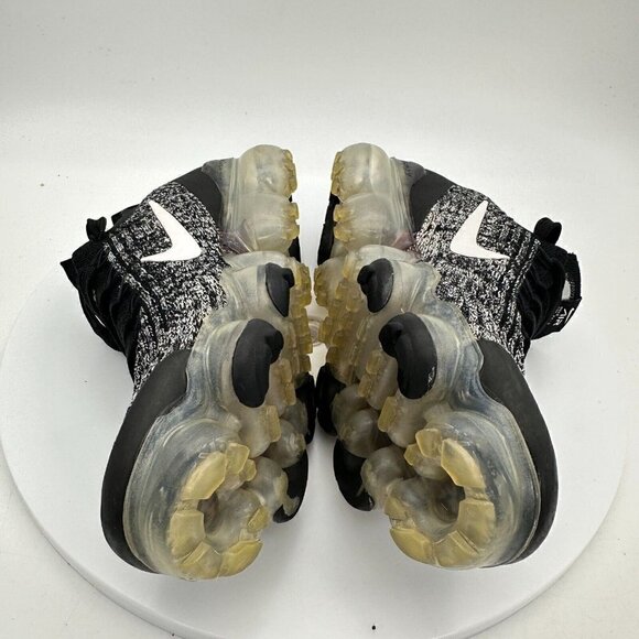 Nike Air VaporMax Flyknit 3 Oreo Black White Women Shoes AJ6910-001 Size 5 - Picture 9 of 13